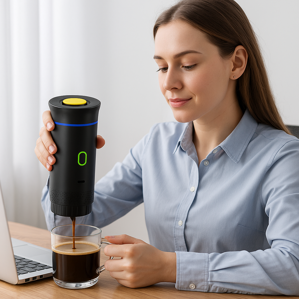 Cafetera Portátil 3 en 1