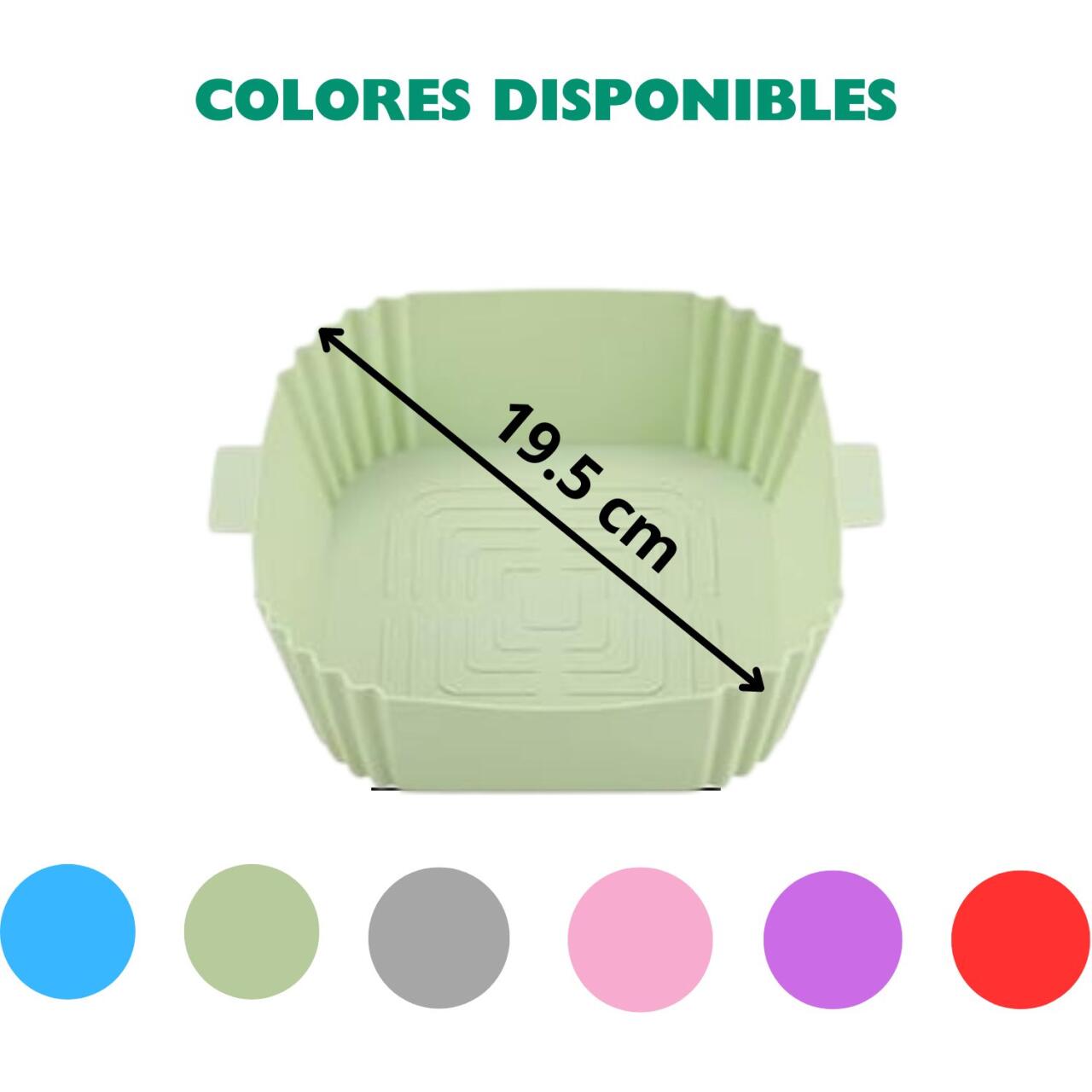 Bandeja Silicona para Air Friyer