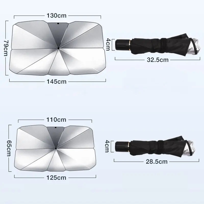Parasol plegable de coche universal