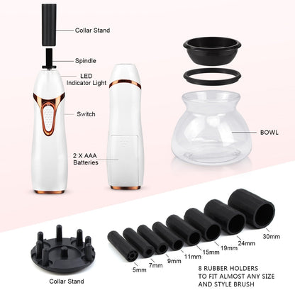 Limpiador y Secador Automático de Brochas de Maquillaje