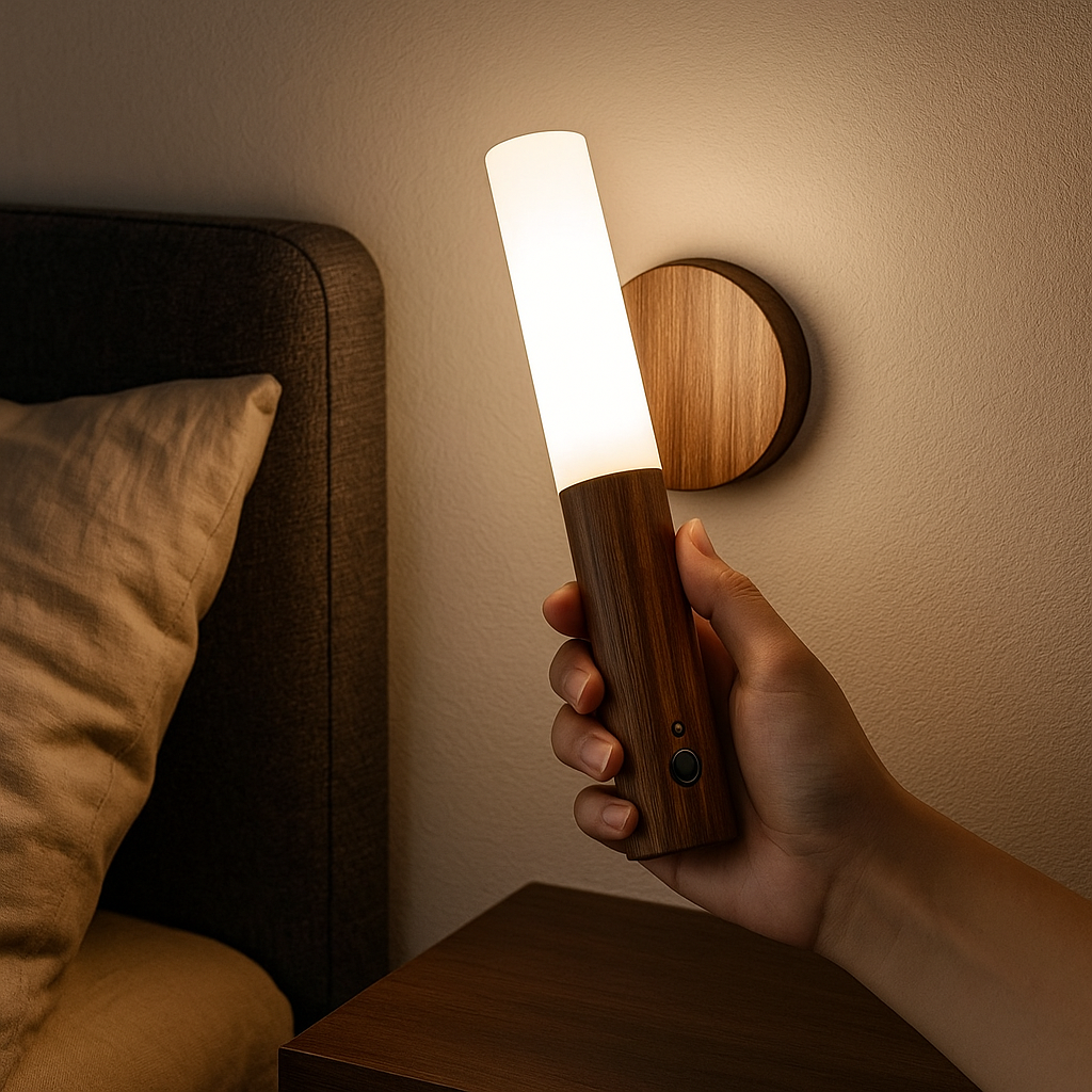 Luz LED Magnética con Sensor de Movimiento