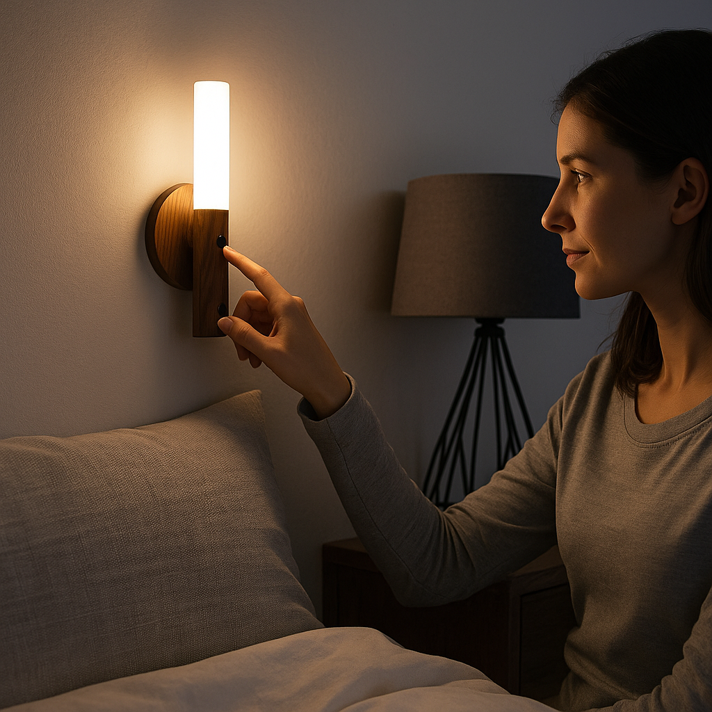 Luz LED Magnética con Sensor de Movimiento