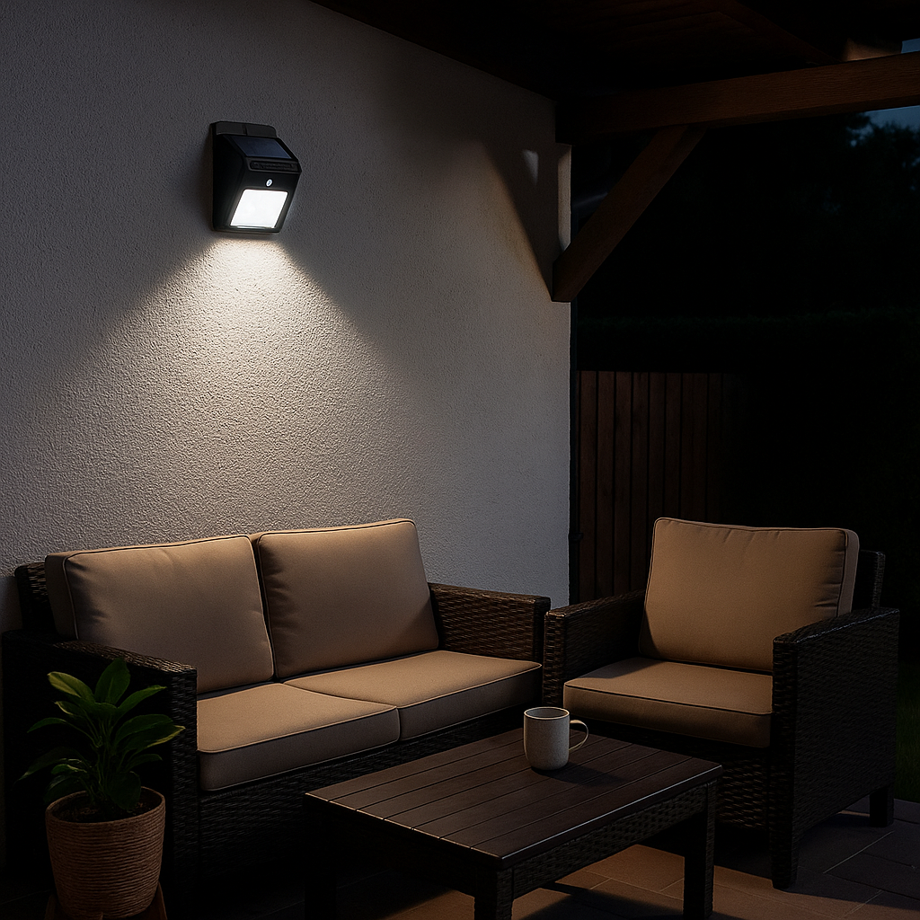 Pack De 3 Focos Solares con Sensor