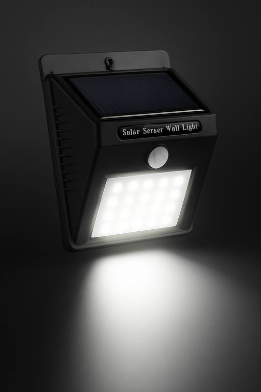 Pack De 3 Focos Solares con Sensor