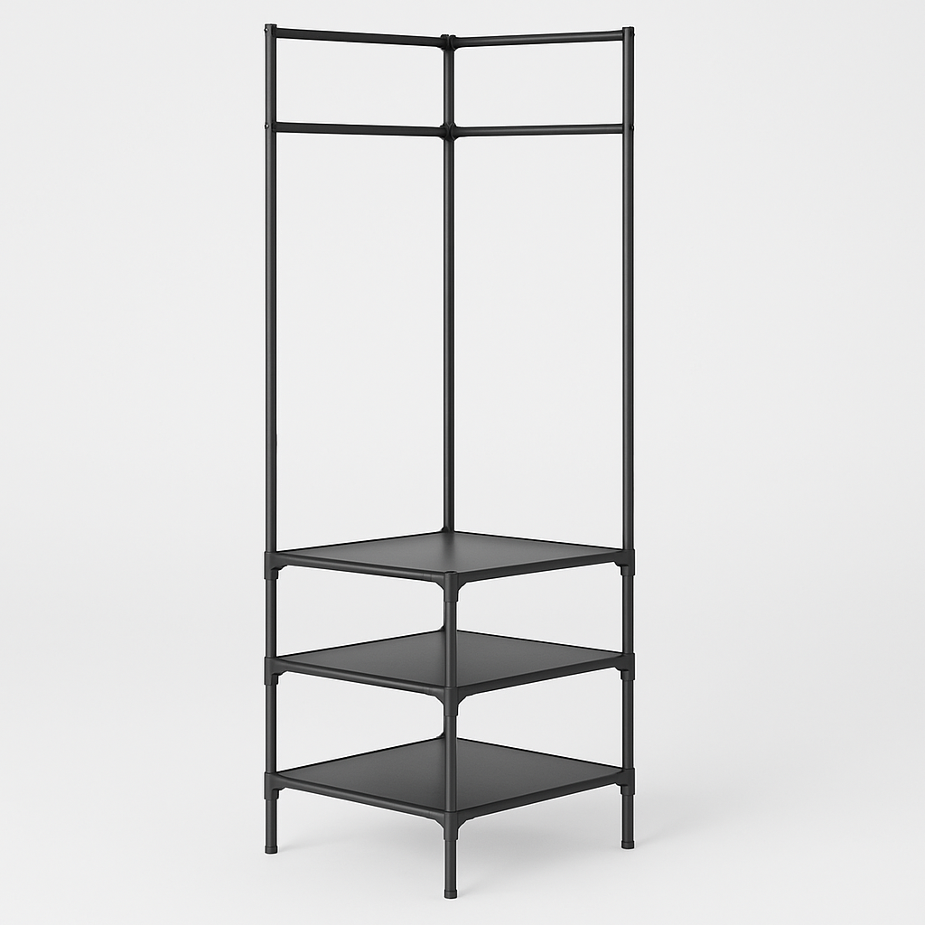 Perchero de Metal para Esquinas