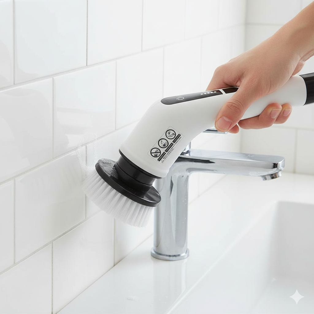 Cepillo de limpieza Eléctrico Giratorio