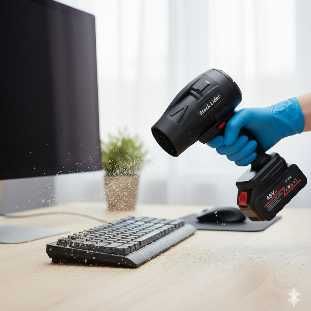 Soplador turbo de aire comprimido