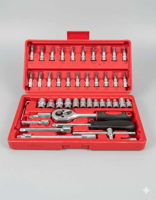 Caja de Dados con Llave (46 piezas)