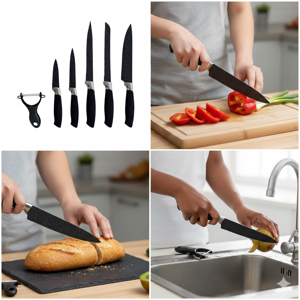 Set de Cuchillos de Cocina