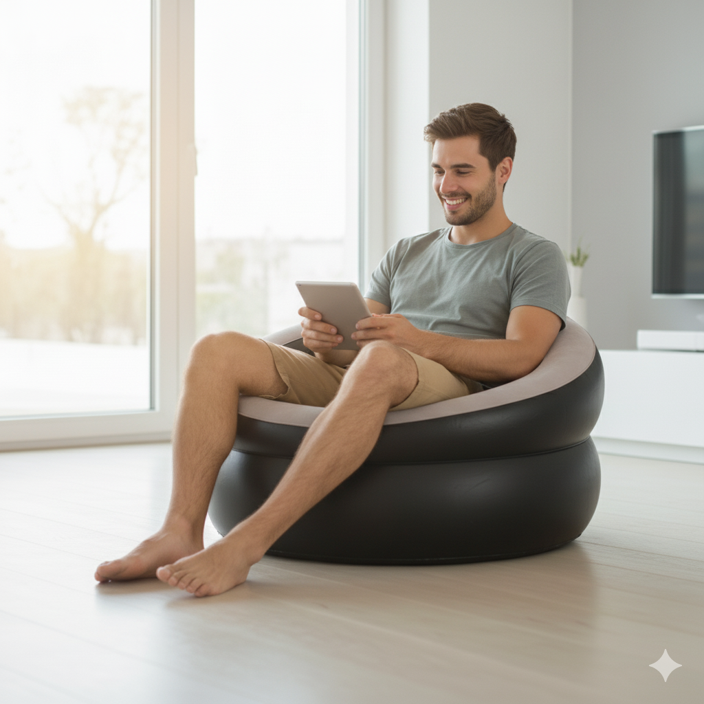 Sillón inflable