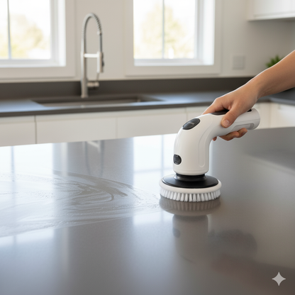 Cepillo de limpieza Eléctrico Giratorio