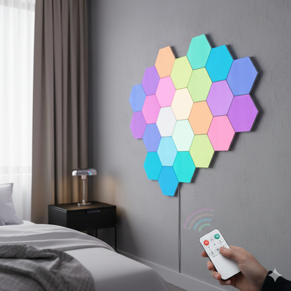 Luces Decorativas Hexagonales