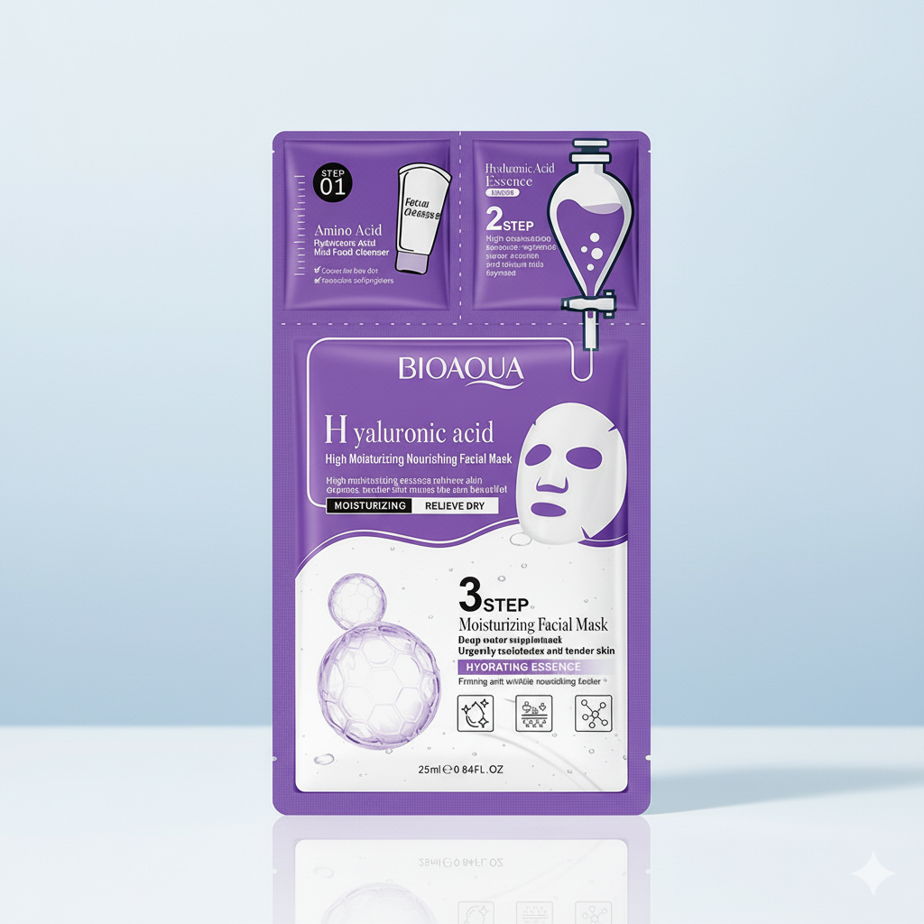 Mascarilla Facial 3 Pasos