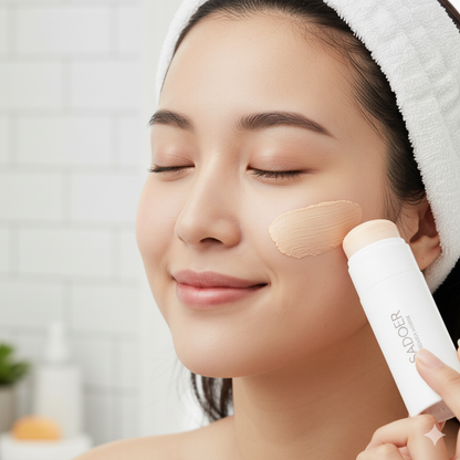 SADOER Mascarilla Facial de Arcilla con Vitamina C