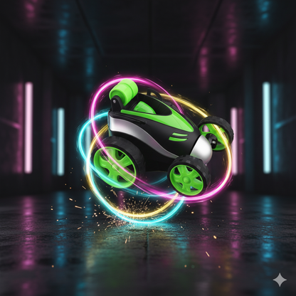 Coche Teledirigido Acrobático Stunt RC para Niños | Rotación 360° y Alta Velocidad