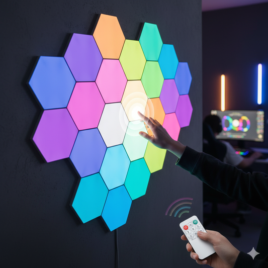 Luces Decorativas Hexagonales