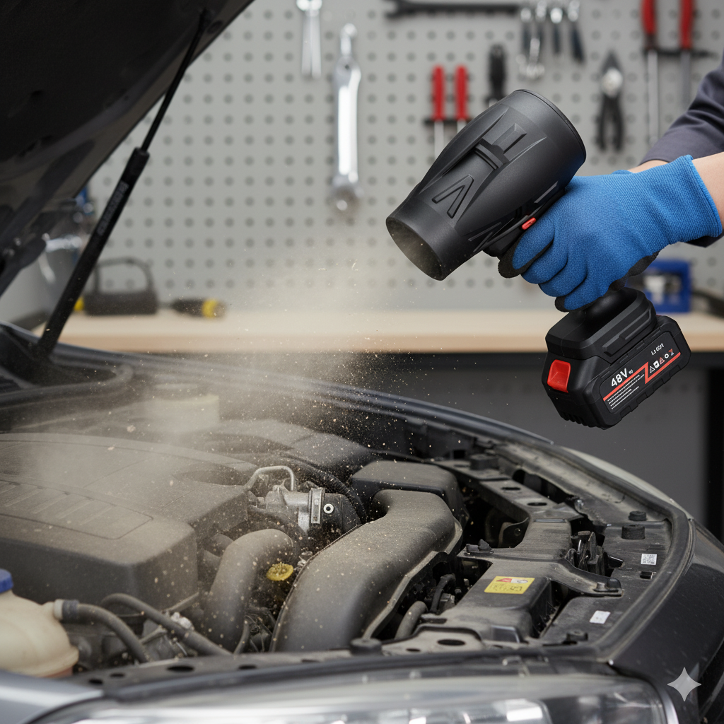 Soplador turbo de aire comprimido