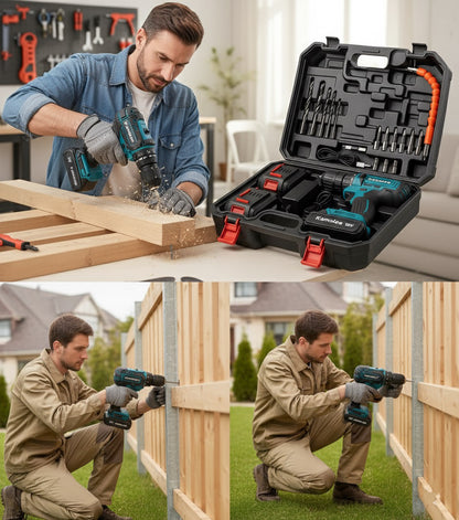 Taladro de Impacto Eléctrico Inalámbrico