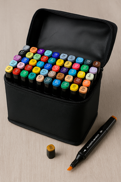 Estuche Marcador 80 Unidades