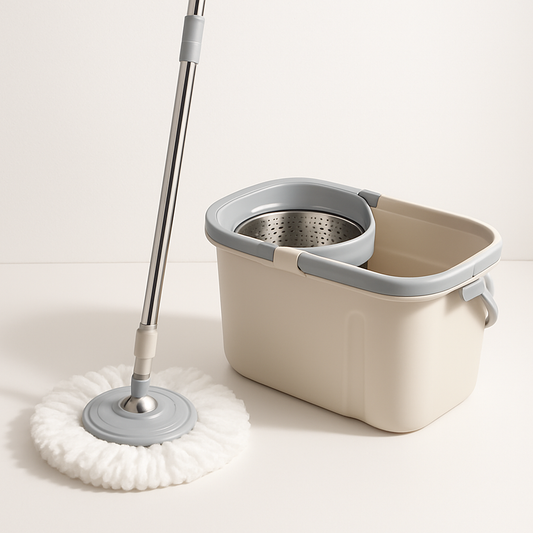 Fregona con Cubo Giratorio