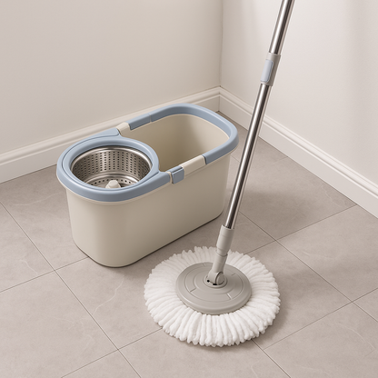 Fregona con Cubo Giratorio