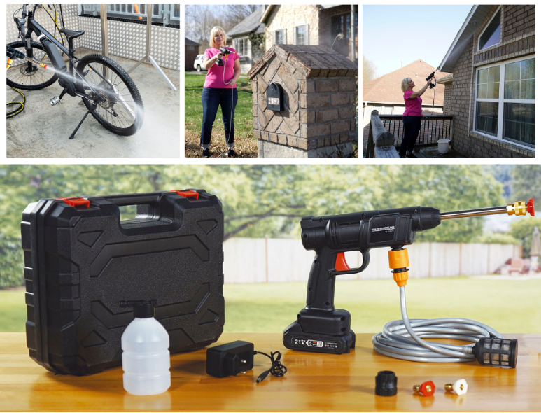 Pistola Hidro limpiadora Portátil de Alta Presión