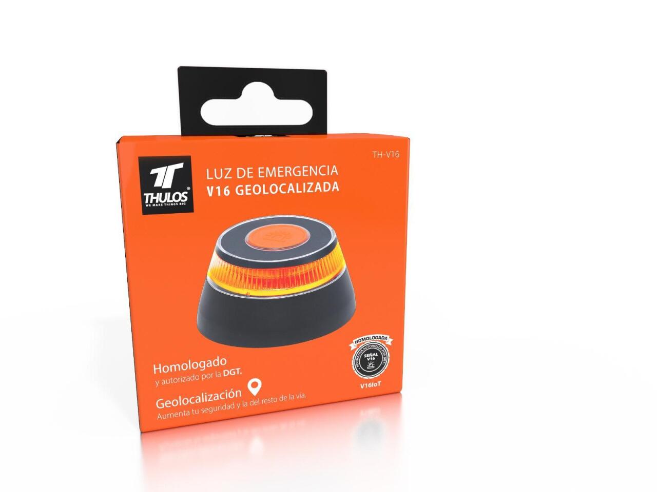 Baliza Luz De Emergencia V16 Geolocalizada Homologada Por DGT