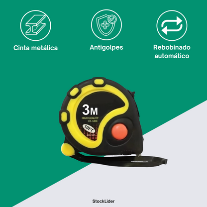 Cinta métrica 3m