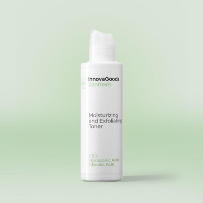 Tónico Facial Hidratante y Exfoliante CBD Zenfresh InnovaGoods 150 ml