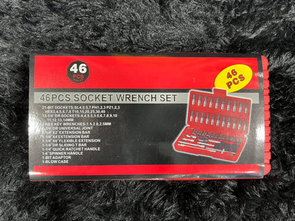 Caja de dados con LLave, de 46 piezas