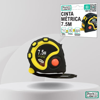 Cinta métrica 7.5m