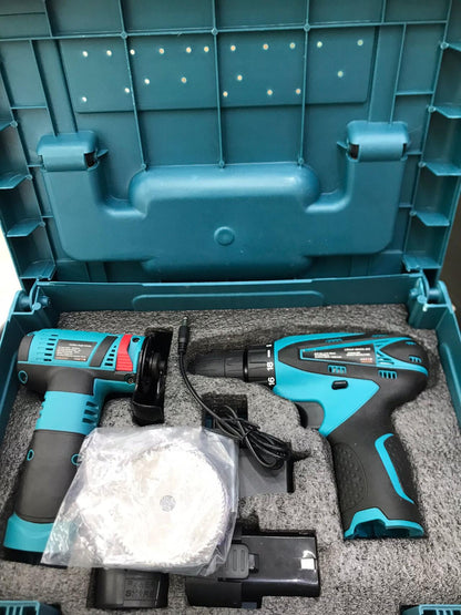 Juego de Taladro y Pulidora