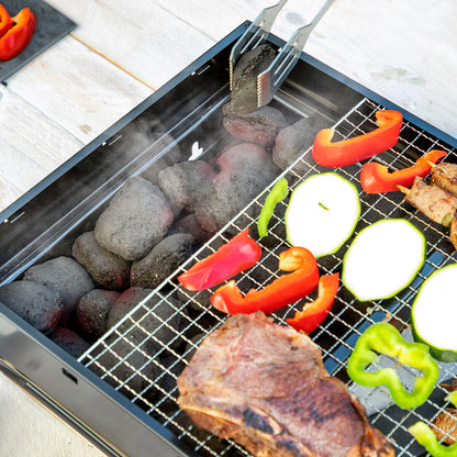 Barbacoa Plegable Portátil para Carbón BearBQ InnovaGoods