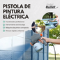 Pistola Eléctrica Pulverizadora de Pintura