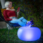 Asiento Hinchable con LED Multicolor y Mando a Distancia